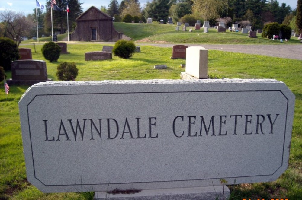 American War Grave Lawndale Cemetery
