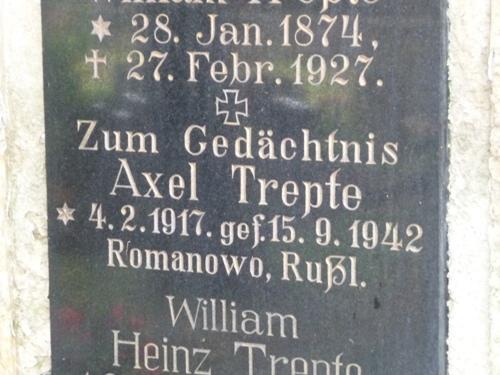 Remembrance Text German Fallen Arnsdorf #1
