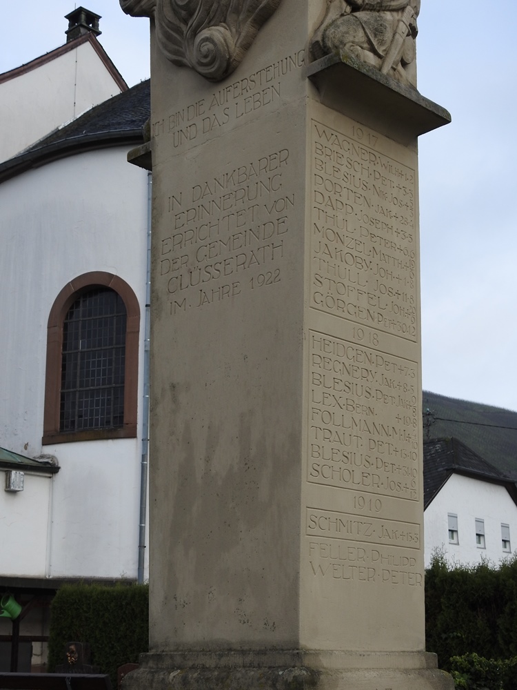 Monument Eerste Wereldoorlog Klsserath #3