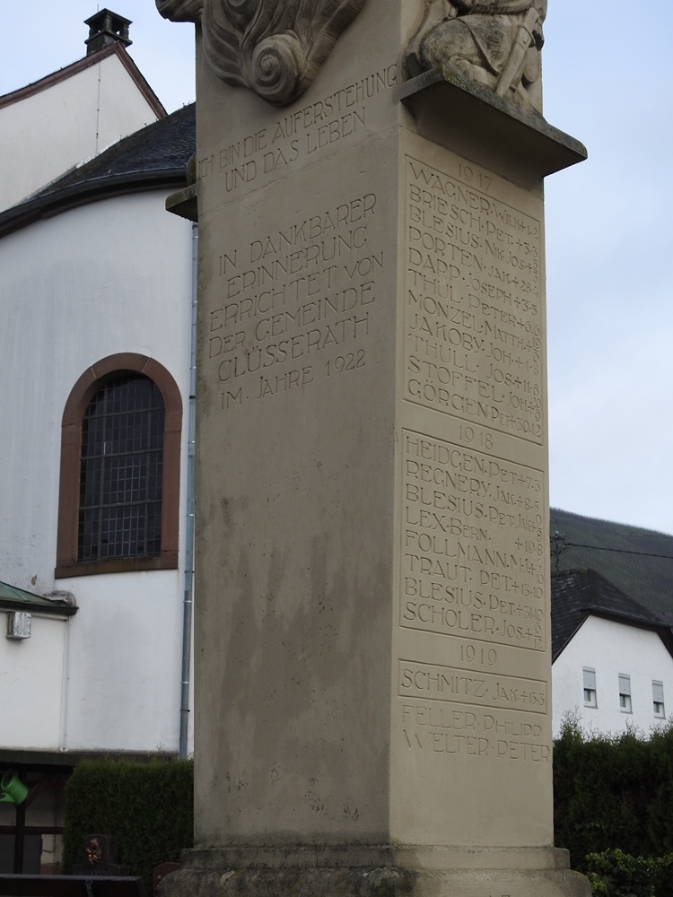 Monument Eerste Wereldoorlog Klüsserath #3