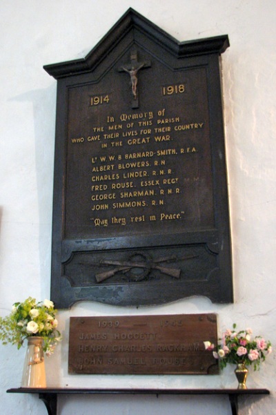 Oorlogsmonument St Botolph Church