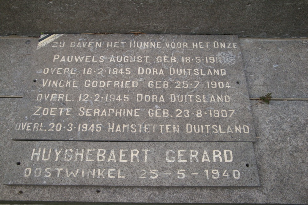 Oorlogsmonument Begraafplaats Klemskerke	 #4