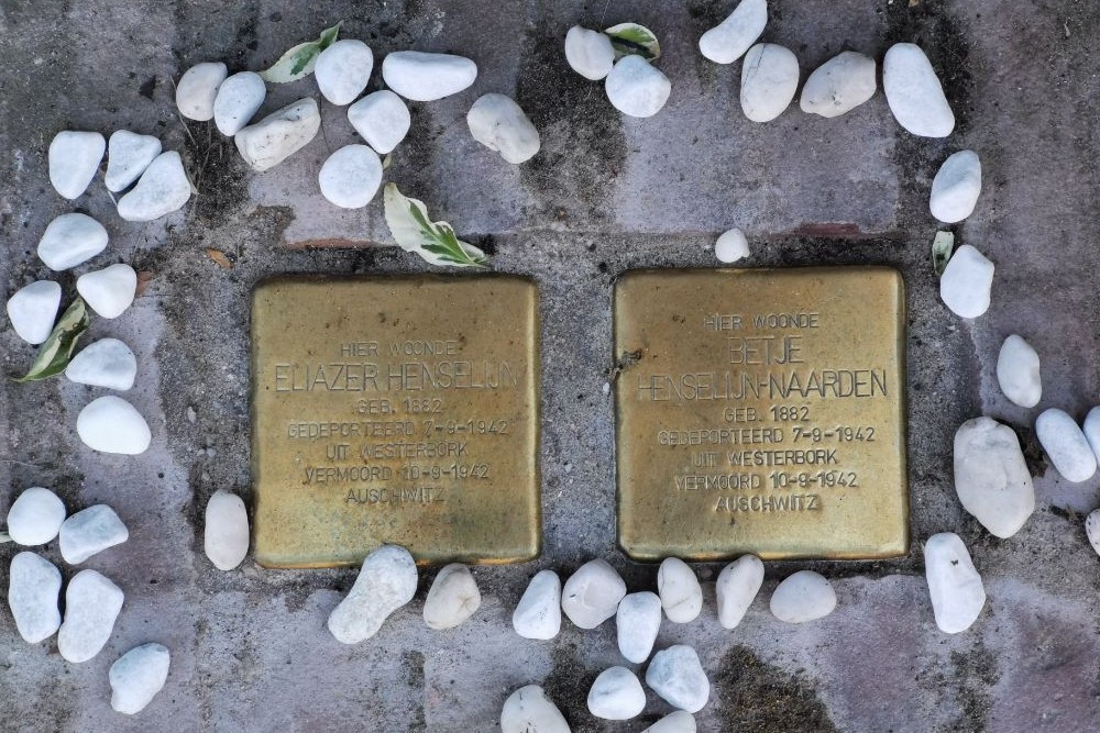 Stolpersteine Kloosterstraat 16 #1