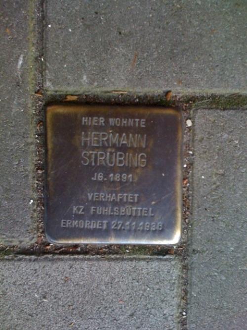 Stumbling Stone Barmbeker Straße 177