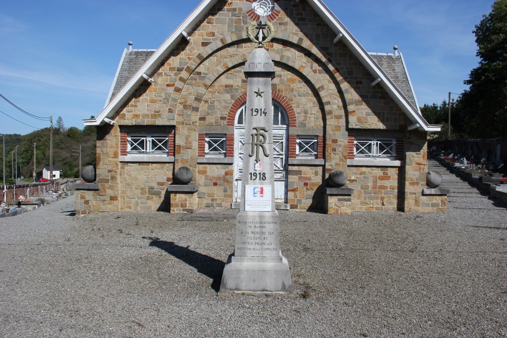 Monument Franse Oorlogsslachtoffers Hamoir	