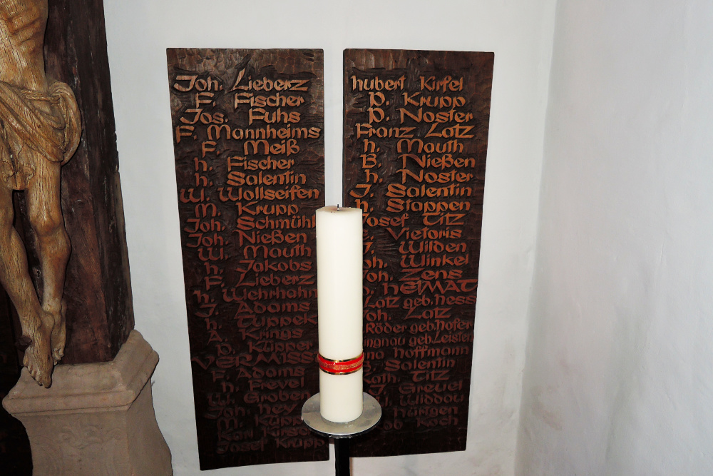 War Memorial Vlatten Church #4