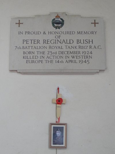 Monument Peter Reginald Bush #1