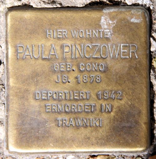 Stolperstein Tempelhofer Damm 138