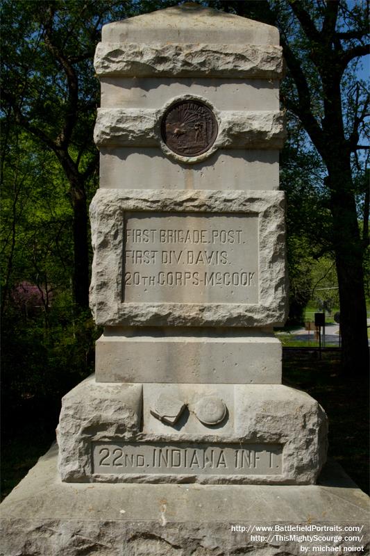 22nd Indiana Infantry Regiment Monument