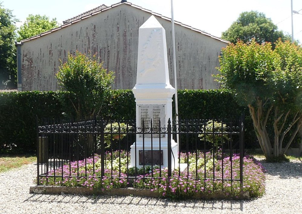 Monument Eerste Wereldoorlog Caubeyres