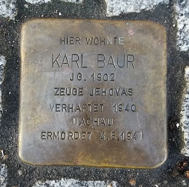 Stolperstein Ulmer Strae 19