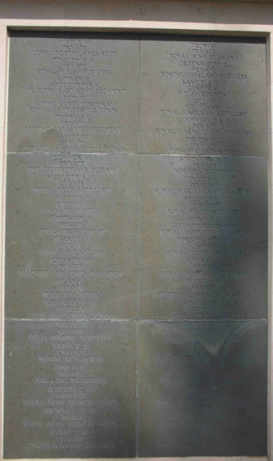 Brookwood 1914-1918 Memorial (Memorial to the Missing) #5