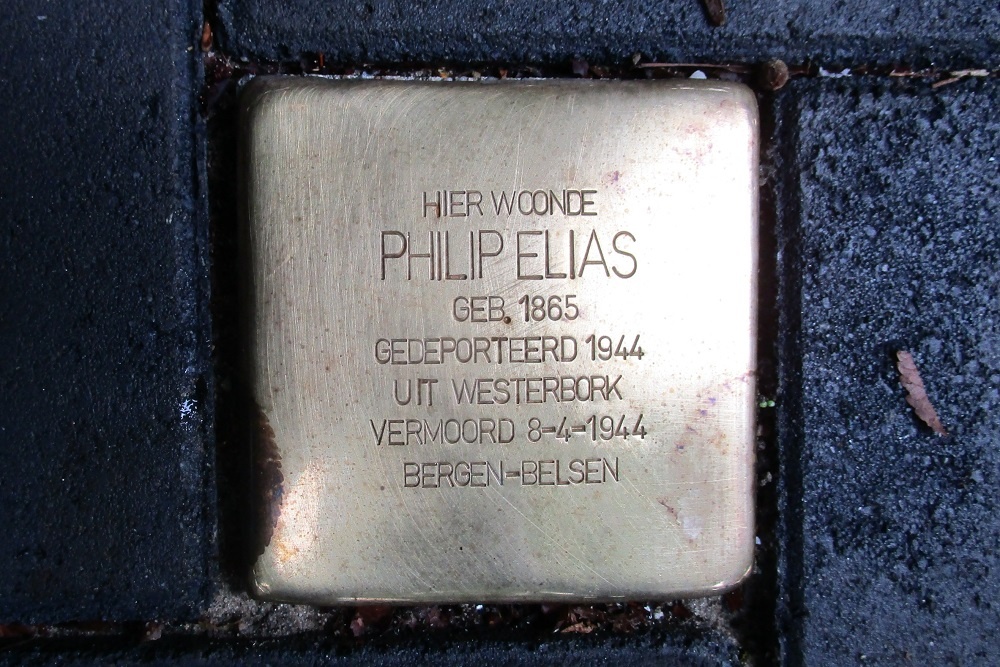 Stolperstein Burnierstraat 3