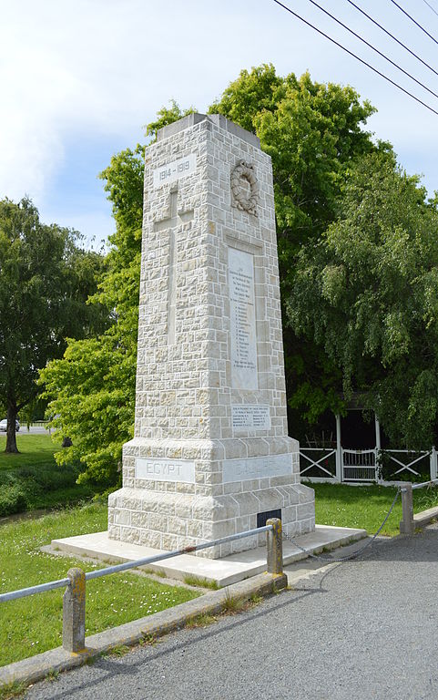 War Memorial Tai Tapu