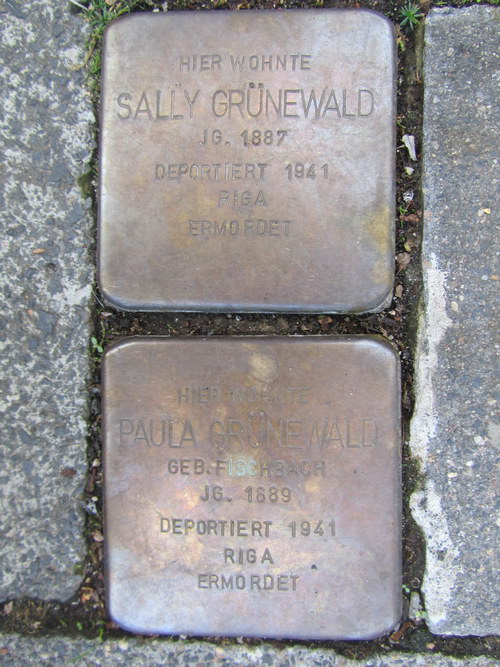 Stumbling Stones Hardefuststraße 8 #2