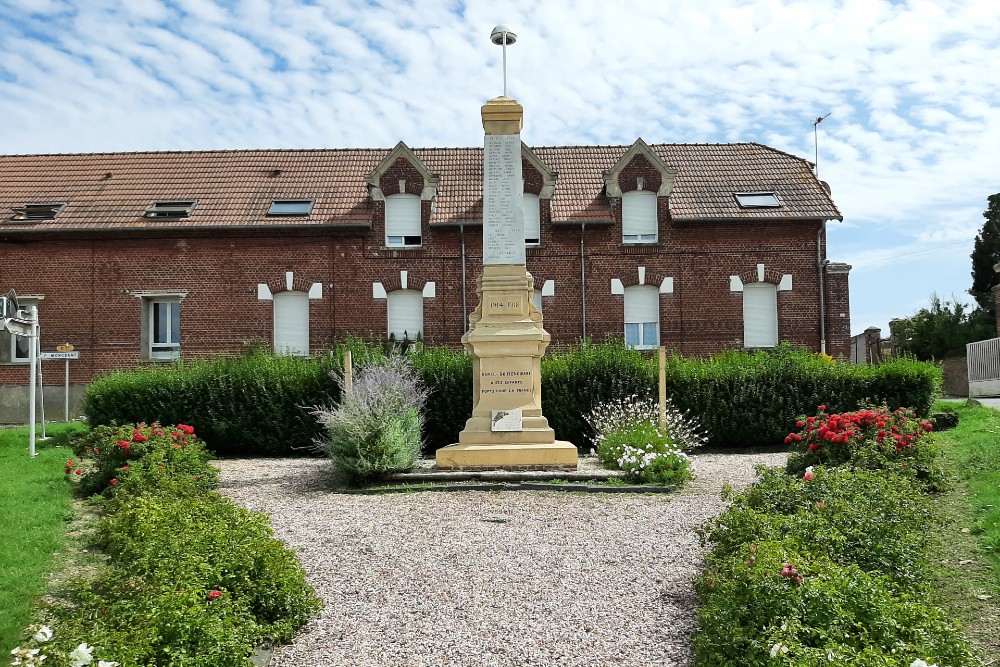 Gedenkteken Oorlogsslachtoffers Le Hamel - Bouzencourt #3