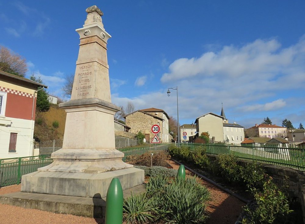 Oorlogsmonument Saint-Nizier-d'Azergues