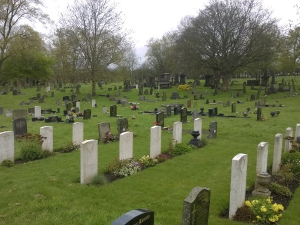 Oorlogsgraven van het Gemenebest Hanley Cemetery #1