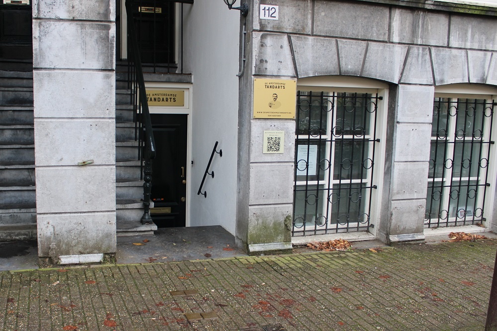 Stumbling Stones Nieuwe Prinsengracht 112 #4