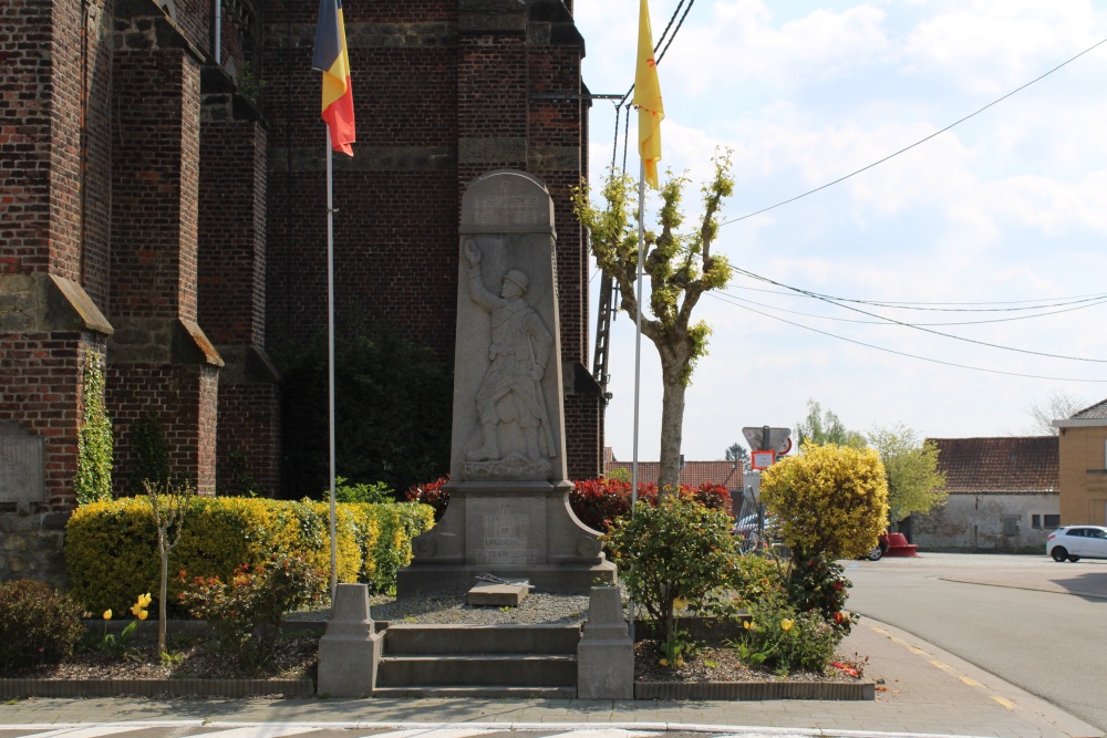 Oorlogsmonument Chièvres-Vaudignies #1