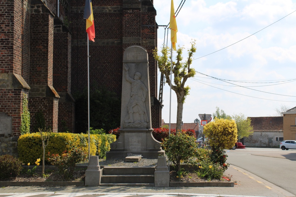 Oorlogsmonument Chivres-Vaudignies