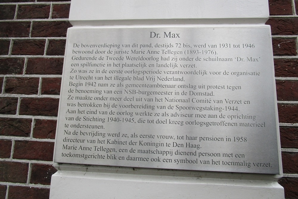 Gedenkteken Woning Dr. Max #2
