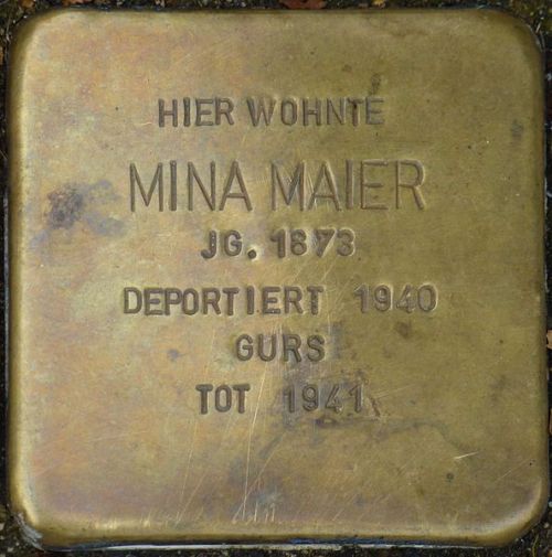 Stumbling Stone Friedrichstraße 90