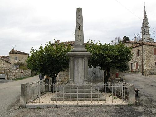 Oorlogsmonument Saint-André-de-Cruzières #1
