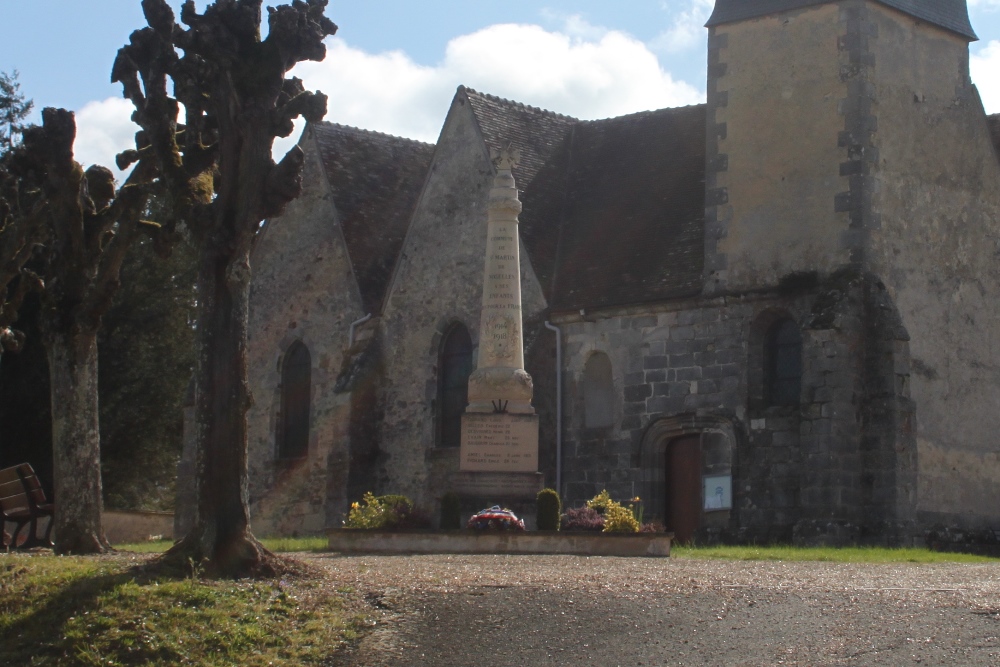 Oorlogsmonument Saint-Martin-de-Nigelles #1