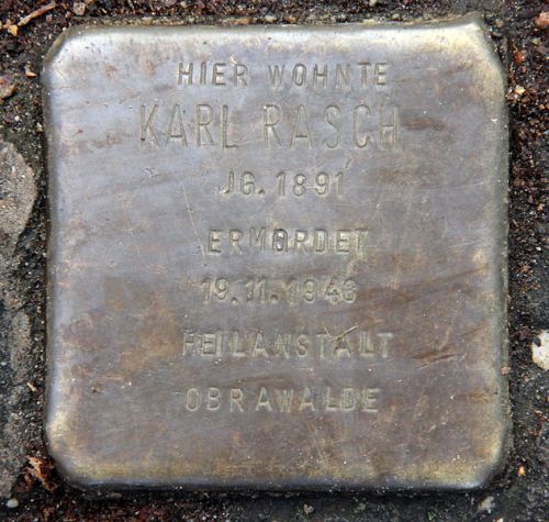 Stumbling Stone Wittestraße 39