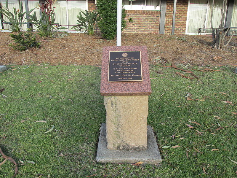 Oorlogsmonument Moreton Bay College