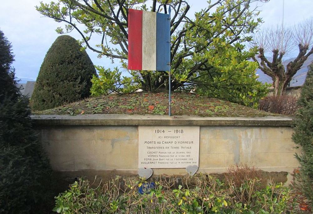 Former French War Graves Challes-les-Eaux #2