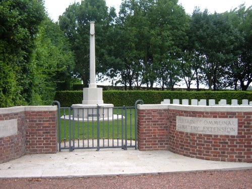 Commonwealth War Graves Vertain Extension