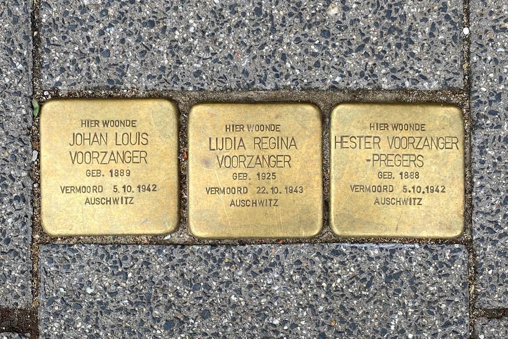 Stolpersteine Pomonalaan 21 #1