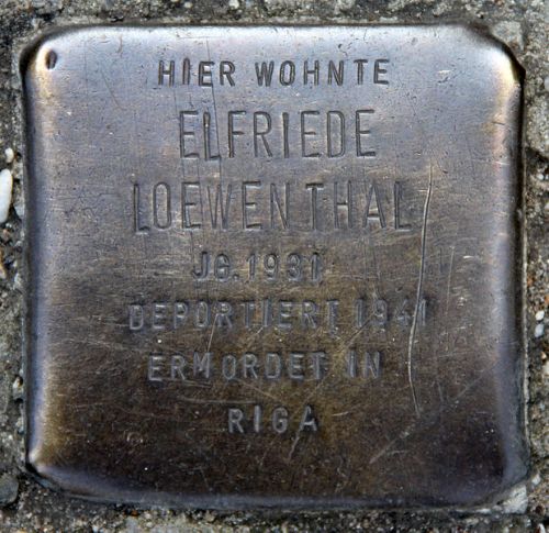 Stolpersteine Strausberger Strae 38 #5