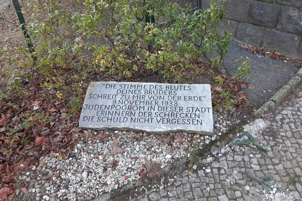 Memorial Stone Kristallnacht Westflische Strasse #1