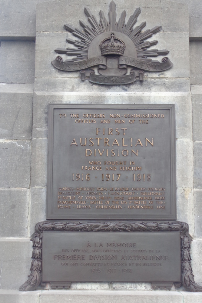 First Australian Division Monument #4
