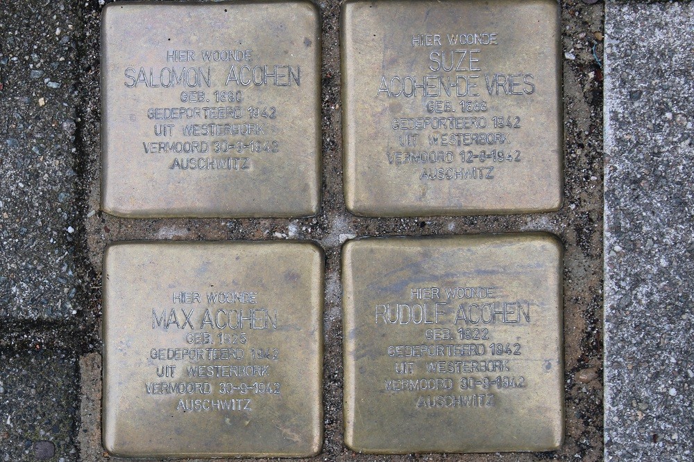 Stolpersteine Rubensstraat 73 #1