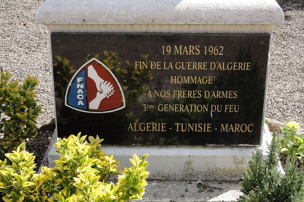 Memorial End of Algerian War Longuyon