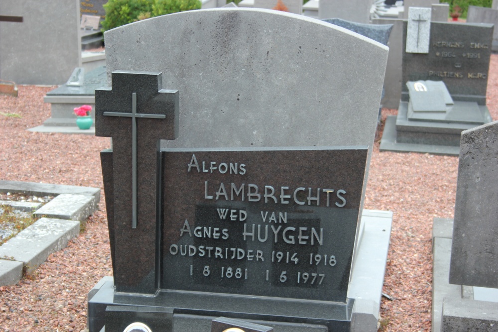 Belgische Graven Oudstrijders Alken Sint-Joris #3