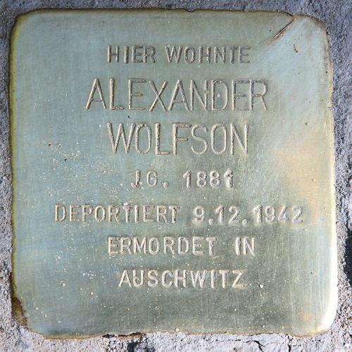 Stolpersteine Giesebrechtstrae 16