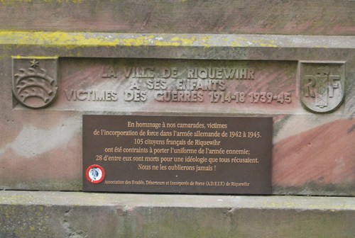 War Memorial Riquewihr #3