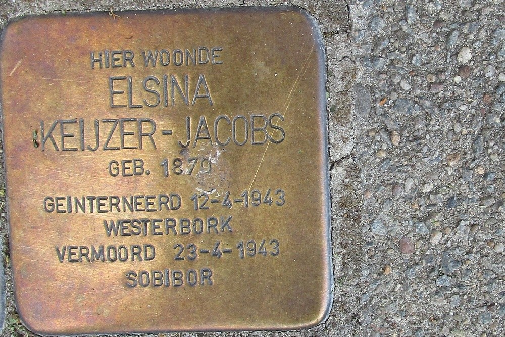 Stolpersteine Lipperkerkstraat 73 #3