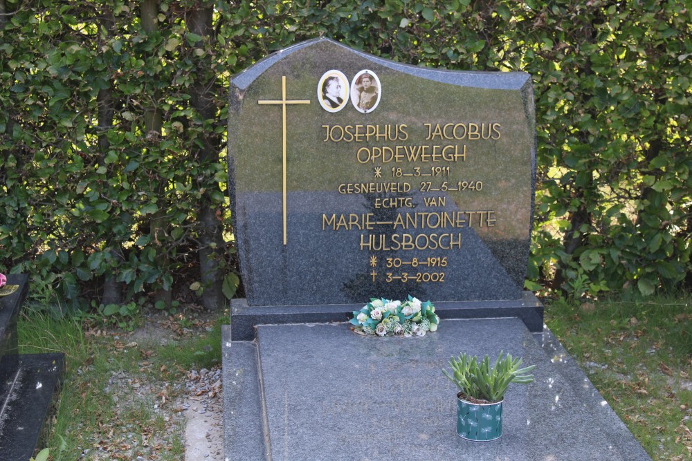 Belgian War Grave Gerdingen #1