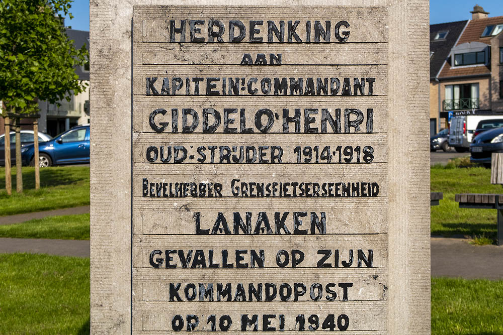 Monument Henri Giddelo Lanaken #2