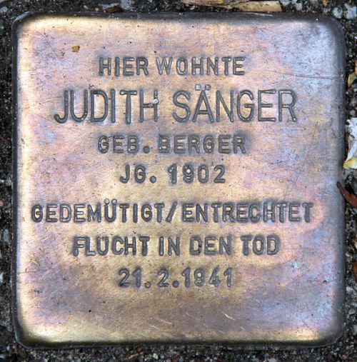 Stolpersteine Schsische Strae 6 #4