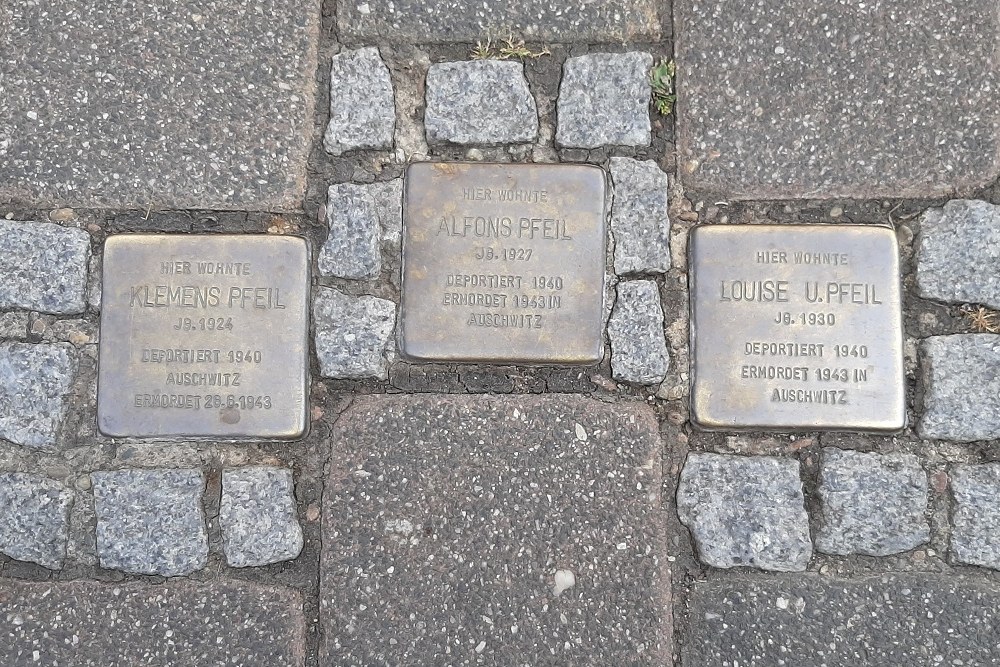 Stolpersteine Wechselstrae 3