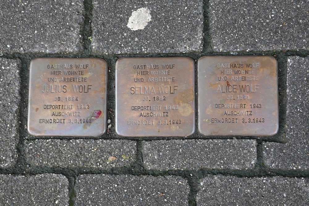 Stumbling Stones Graf Siegfried Straße 28 #2