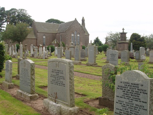 Commonwealth War Graves Panbride Parish Churchyard #1