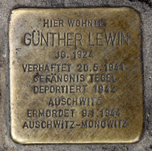 Stolpersteine Mariannenstraße 23 #3